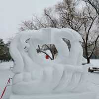 Beautiful Snow Sculptures