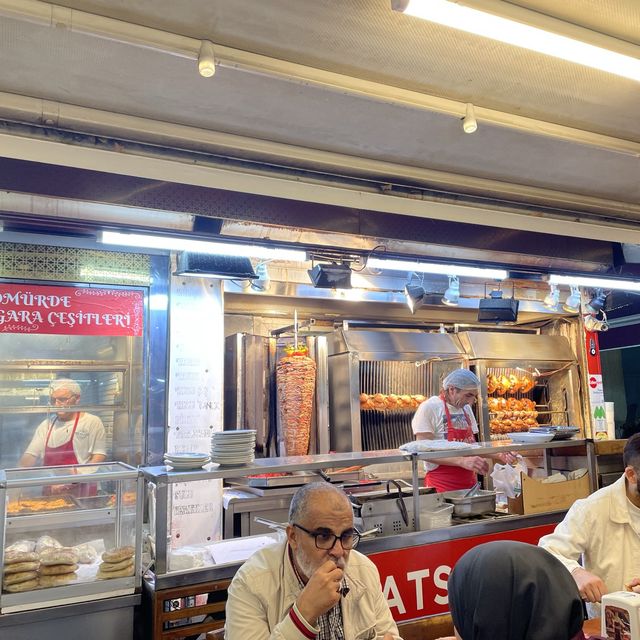 土耳其遊記 Istanbul 在香料市集附近食烤肉晚餐