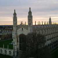 Cambridge University from above