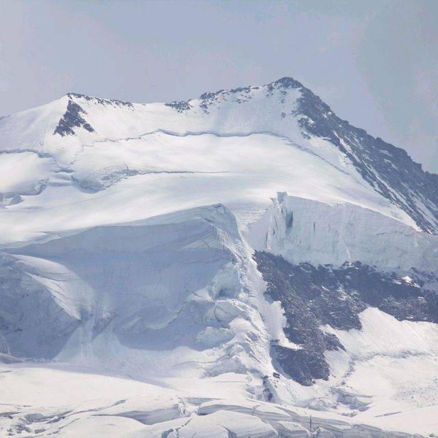 Morteratsch Glacier in Switzerland