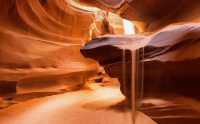 The most beautiful narrow valley in the world - Antelope Canyon.