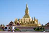 Vientiane's That Luang Stupa | Shining symbol of Laos