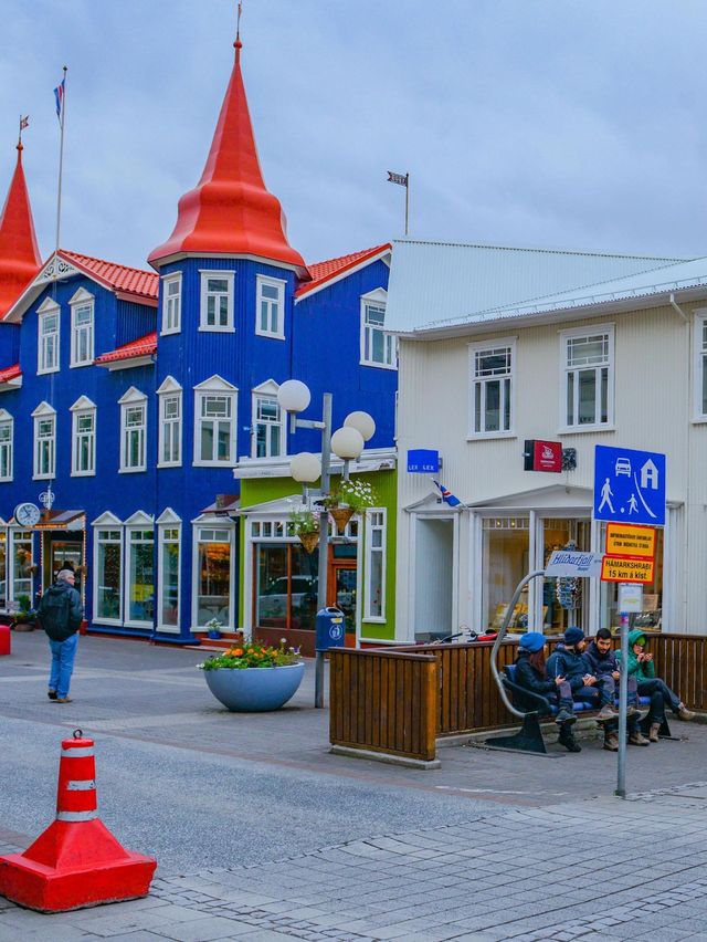 The second largest city in Iceland, small and exquisite