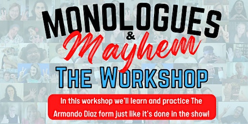 Monologues & Mayhem Workshop | The Glendale Room