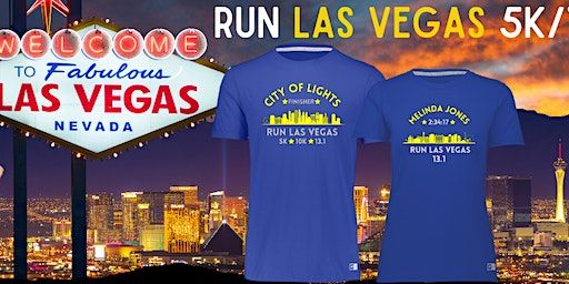 Run LAS VEGAS "City of Lights" 5K/10K/13.1 SPRING | Welcome to Las Vegas Sign