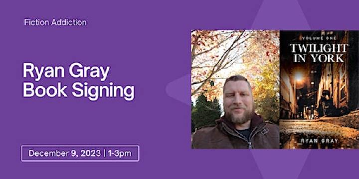 Ryan Gray In-Store Signing | Fiction Addiction
