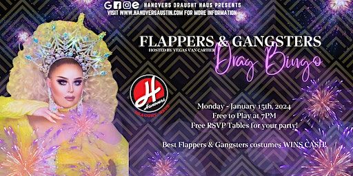 Flappers & Gangsters 1920s Drag Bingo @ Hanovers Pflugerville | Hanovers Draught Haus