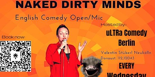 Naked Dirty Minds English Comedy / Open Mic | Valentin Stüberl