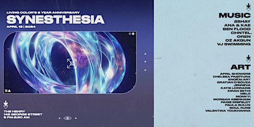 Living Color Presents: SYNESTHESIA | The Henry