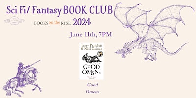 Sci Fi/Fantasy Book Club - Good Omens | Books on the Rise