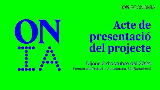 Acte de presentació ON-IA | Foment del Treball Nacional