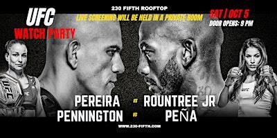 UFC 307 Watch Party @230 Fifth Rooftop | 230 5th Ave