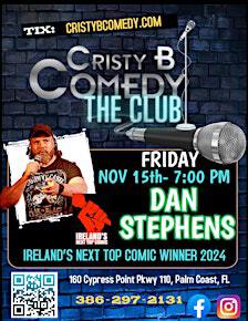 Friday night Comedy with DAN STEPHENS | Cristy B Comedy Club