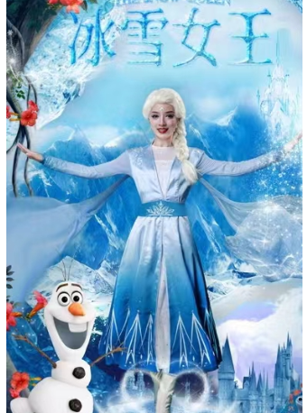 大型奇幻兒童舞台劇《冰雪女王-愛的力量》洛陽站｜兒童親子 | 萬達影城(泉舜購物中心店)