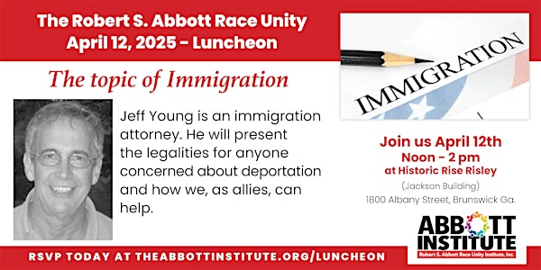 April 2025 Unity Luncheon | Rise Risley (Jackson Building)