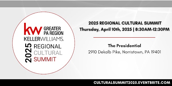 2025 Regional Cultural Summit | Presidential Caterers Wedding & Event Venue