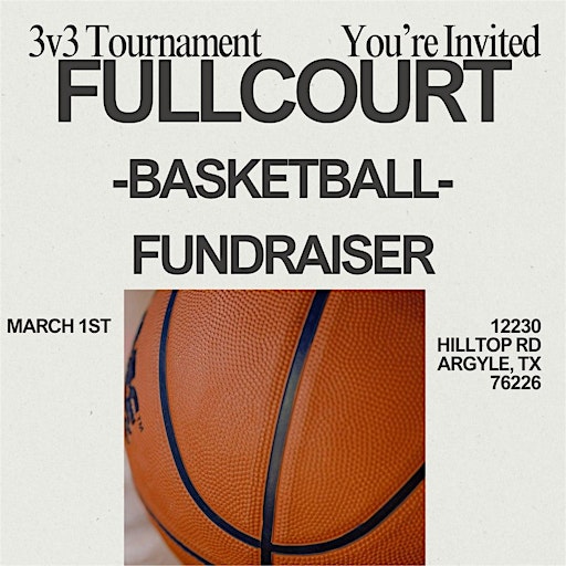 FCE 3v3 Basketball Fundraiser | Hilltop Court