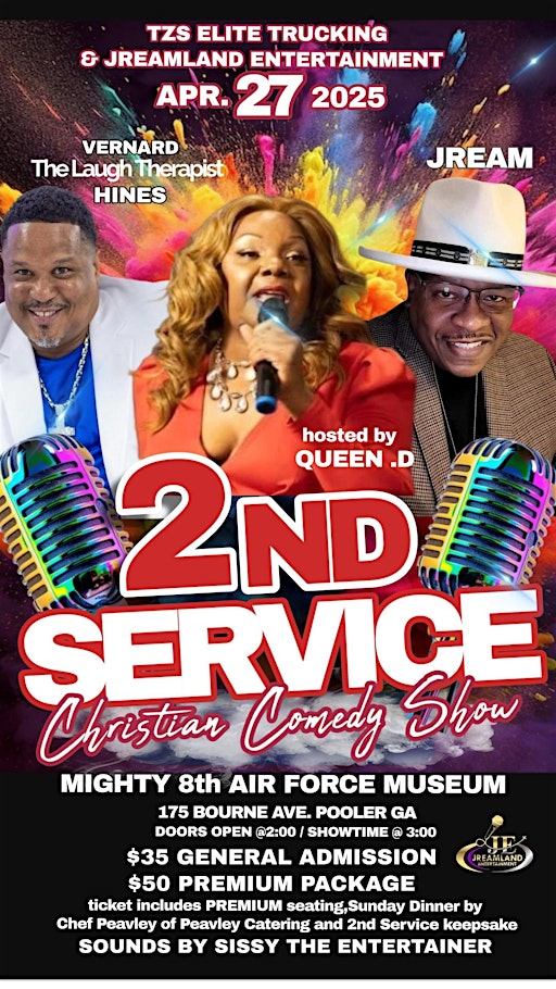 2nd Service Comedy Show | National Museum of the Mighty Eighth Air Force