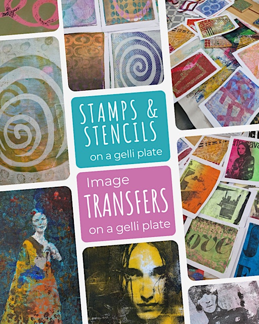 Gelli Printing Workshops - Transfers/Botanics FULL DAY | Long Eaton Art Room
