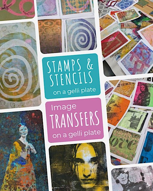 Gelli Printing Workshops - Transfers/Botanics FULL DAY | Long Eaton Art Room