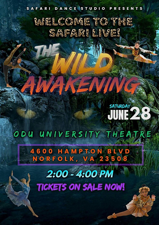 Welcome to the Safari LIVE: The Wild Awakening | University Theatre ODU