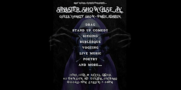SINISTER SHOWCASE IV - PRIDE EDITION | Revel Cider