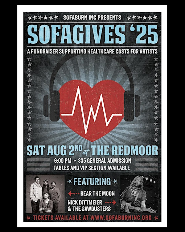 SofaBurn Inc Presents SofaGives 2025 | The Redmoor
