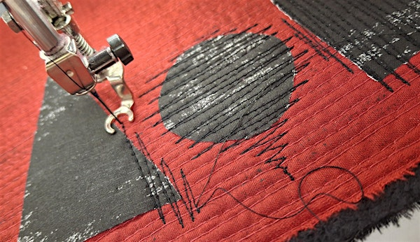 Red and Black: contemporary applique, quilting and stitching | Ruthin Craft Centre