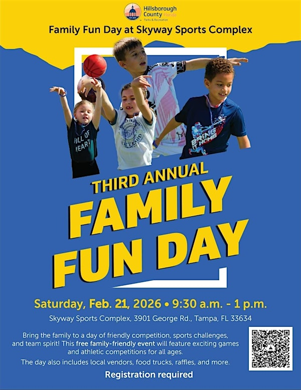 Hillsborough County Parks & Rec Family Fun Day at Skyway Sports Complex | Skyway Park
