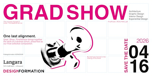 Design Formation Grad Night | Langara College