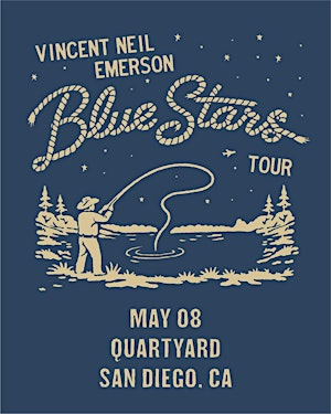 Vincent Neil Emerson: Blue Stars Tour | Quartyard
