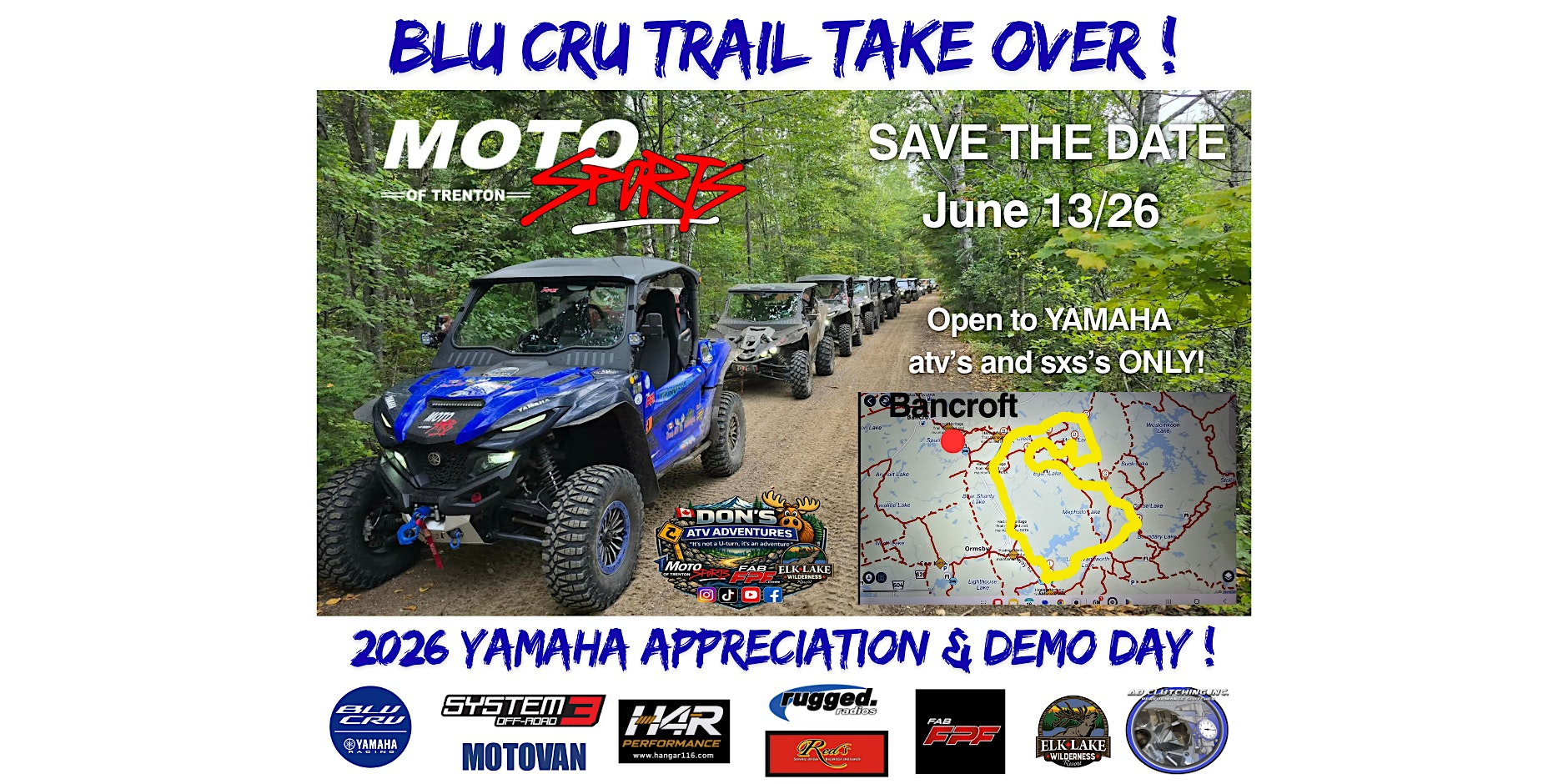 Motosports of Trenton Yamaha Appreciation & Demo Ride | 102 Limerick Lake Rd