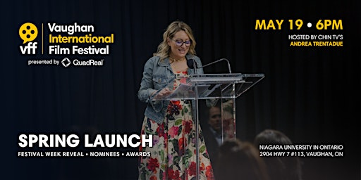 VFF 2026 Spring Launch: Festival Week Reveal | Niagara University in Ontario