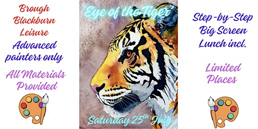 Eye of the Tiger Advanced art workshop | Blackburn Leisure, Prescott Avenue, Brough, UK