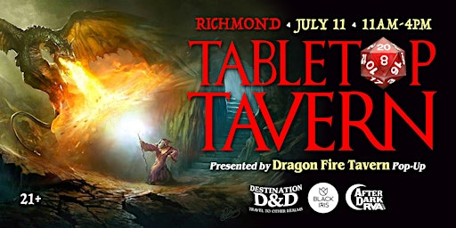TableTop Tavern (Richmond, VA) | Black Iris- Social Club, Art Gallery, Event Space