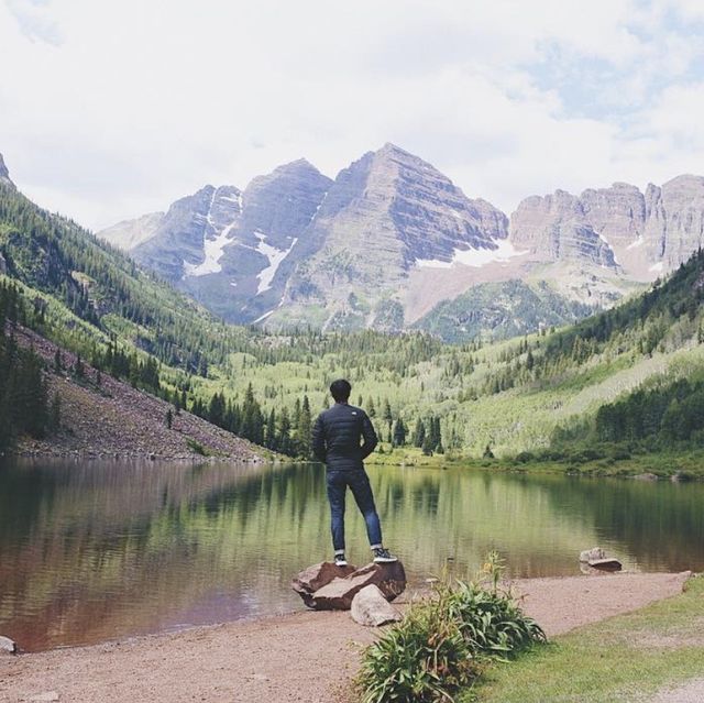 Maroon lake @ Colorado USA
