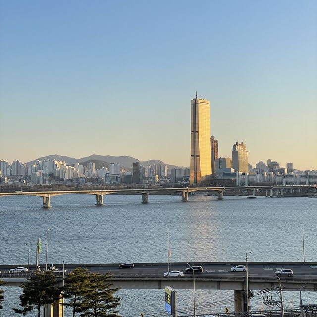 63빌딩이 보이는 뷰좋은카페 뷰맛집 마포 르플뢰브