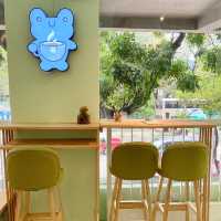 《🍀湖水綠自然清新cafe☕️可愛樹蛙主題🐸》