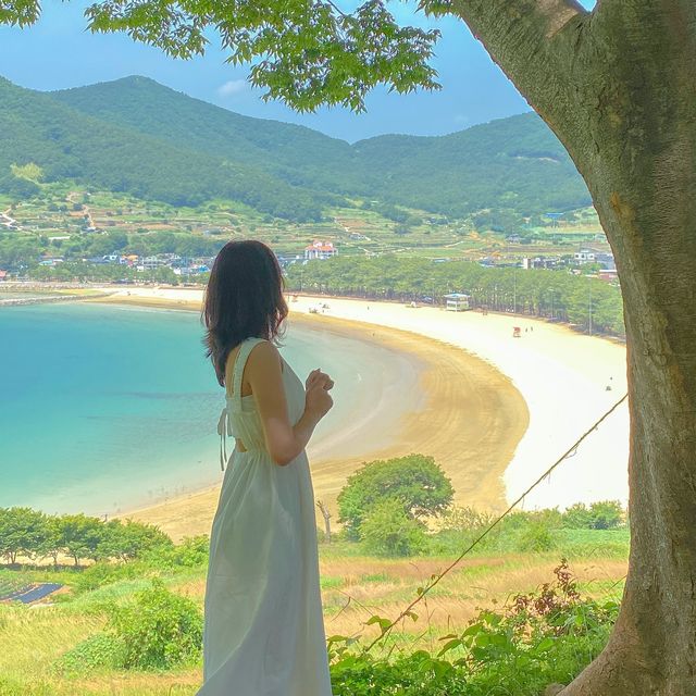 남해 상주은모래비치 포토존