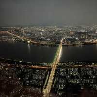 【韓国/ソウル】夜景がと夕陽が綺麗なロッテワールドタワー(ソウルスカイ)