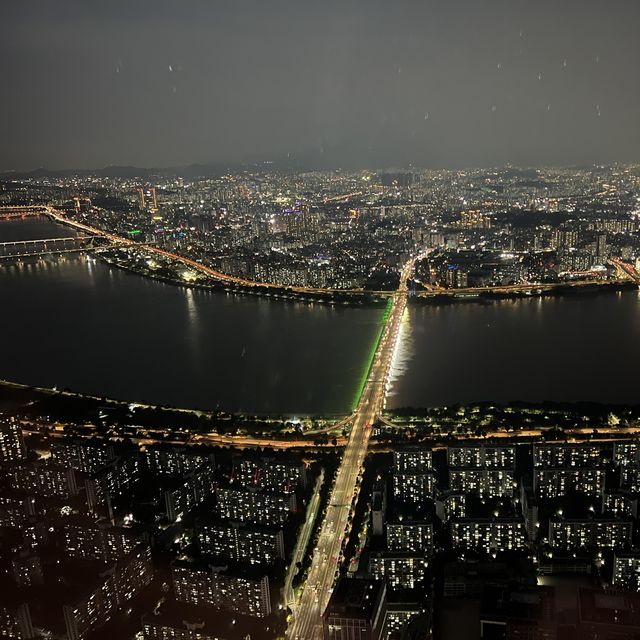 【韓国/ソウル】夜景がと夕陽が綺麗なロッテワールドタワー(ソウルスカイ)