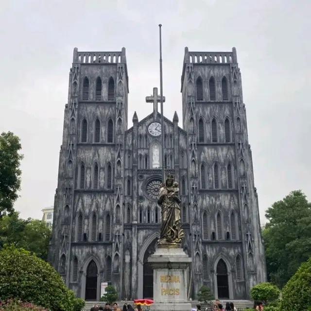 Oldest St. Joseph's Cathedral in Hanoi