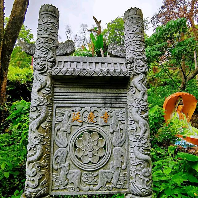 一條梵音裊裊的密林小路