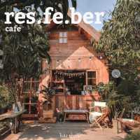 Resfeber Cafe คาเฟ่ธีมแคมป์ปิ้งที่ปทุมธานี