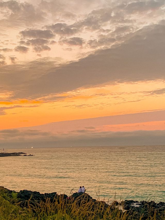 [제주] 노을맛집, 함덕 서우봉 해변🌊