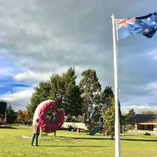 The Simpsons' neighborhood 🍩 There's a Springfield in New Zealand too! 🇳🇿