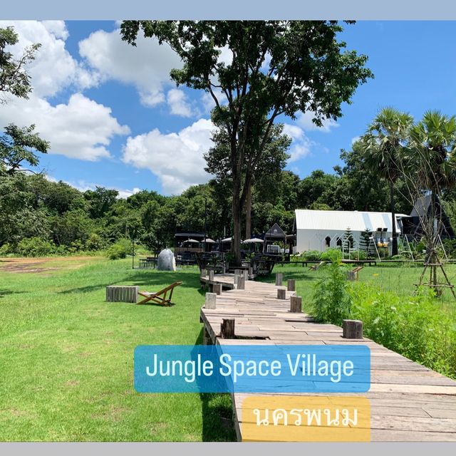 Jungle Space Village คาเฟ่ท่ามกลางธรรมชาติ