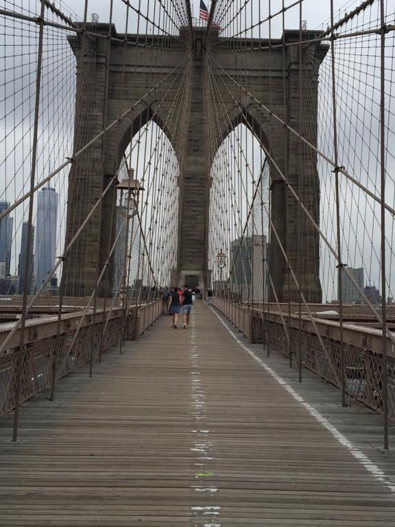 Iconic Brooklyn bridge