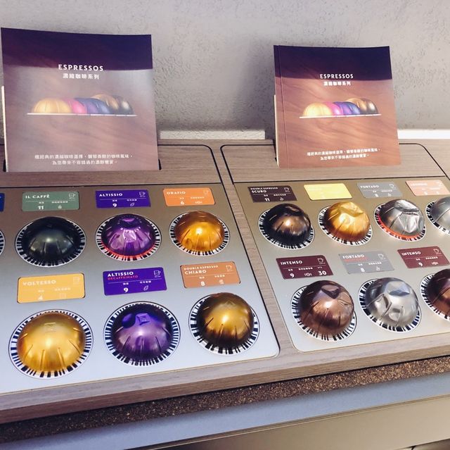 喝杯咖啡☕️ NESPRESSO Shin Kong Mitsukoshi Taipei Xinyi A11 Store NESPRESSO 新光三越台北信義新天地A11新概念精品店