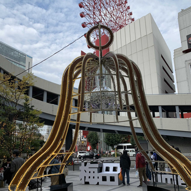 大阪　大阪観光　やっぱり楽しい梅田周辺！